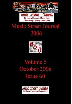 portada Music Street Journal 2006: Volume 5 - October 2006 - Issue 60 Hardcover Edition (in English)