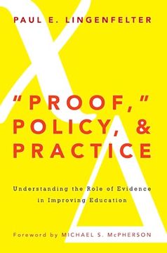 portada "Proof," Policy, and Practice (en Inglés)