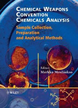 portada chemical weapons convention chemicals analysis: sample collection, preparation and analytical methods