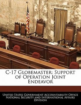 portada c-17 globemaster: support of operation joint endeavor (en Inglés)