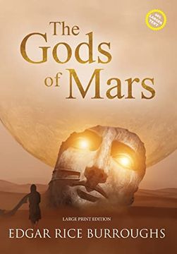 portada The Gods of Mars (Annotated, Large Print) (Sastrugi Press Classics Large Print) (en Inglés)