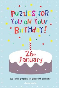 portada Puzzles for you on your Birthday - 26th January (en Inglés)