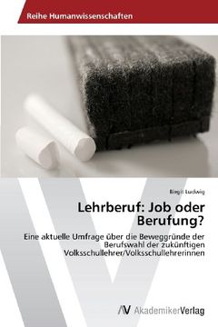 portada Lehrberuf: Job Oder Berufung?