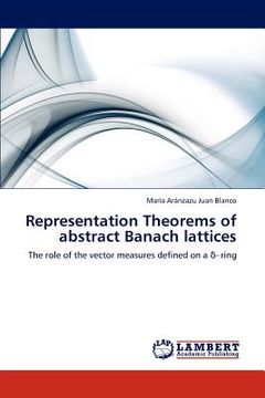 portada representation theorems of abstract banach lattices (in English)