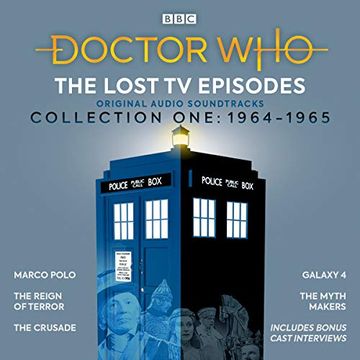 portada Doctor Who: The Lost tv Episodes Collection one 1964-1965: Narrated Full-Cast tv Soundtracks () (en Inglés)