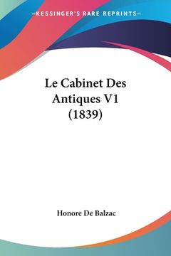 portada Le Cabinet Des Antiques V1 (1839) (in French)