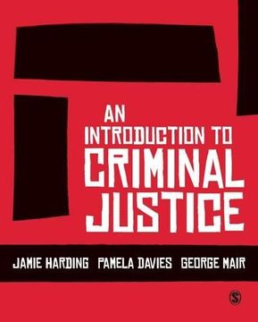 portada An Introduction to Criminal Justice (en Inglés)