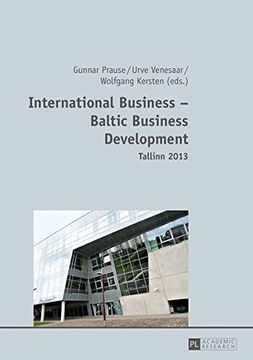 portada International Business - Baltic Business Development- Tallinn 2013
