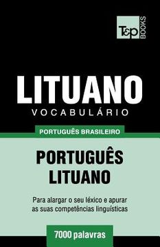 portada Vocabulário Português Brasileiro-Lituano - 7000 palavras (en Portugués)