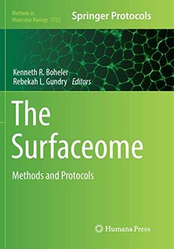 portada The Surfaceome: Methods and Protocols (en Inglés)