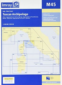 portada Imray Chart M45: Tuscan Archipelago
