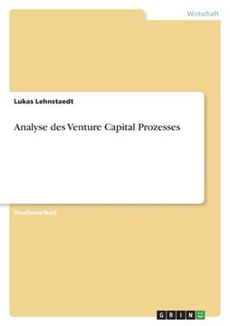 portada Analyse des Venture Capital Prozesses (en Alemán)