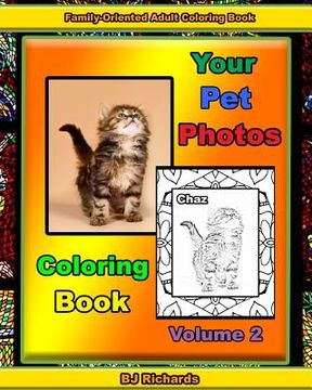 portada Your Pet Photos Coloring Book Volume 2 (in English)