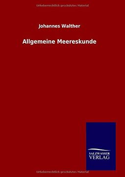 portada Allgemeine Meereskunde