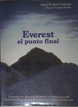portada Everest, el Punto Final Expedición Alavesa al Everest Primavera 93
