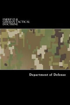 portada FMFRP 12-11 German Tactical Doctrine (in English)