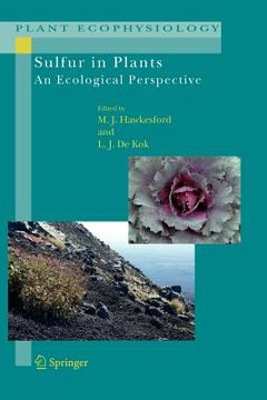 portada sulfur in plants: an ecological perspective (en Inglés)