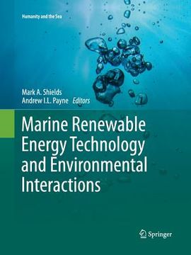 portada Marine Renewable Energy Technology and Environmental Interactions