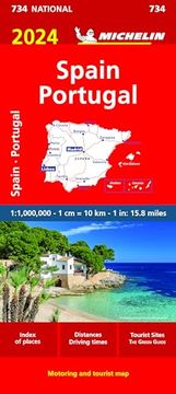 portada Spain & Portugal 2024 - Michelin National map 734: Map