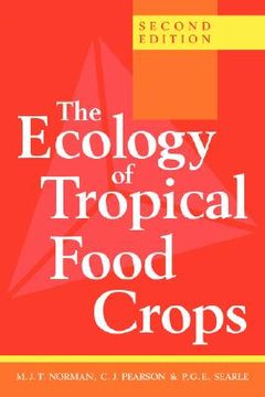 portada The Ecology of Tropical Food Crops 2nd Edition Hardback (en Inglés)