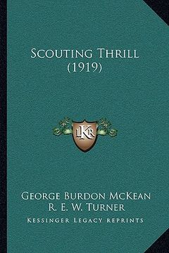 portada scouting thrill (1919) (en Inglés)