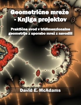 portada Geometrične mreze - Knjiga projektov: Praktična uvod v tridimenzionalne geometrije z uporabo mrez z navodili (en Esloveno)