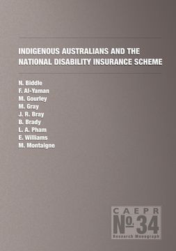 portada Indigenous Australians and the National Disability Insurance Scheme (in English)