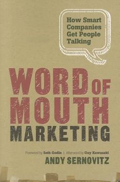 portada word of mouth marketing: how smart companies get people talking