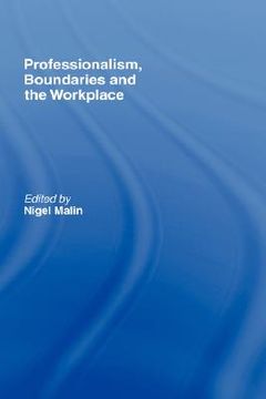 portada professionalism, boundaries and the workplace (en Inglés)