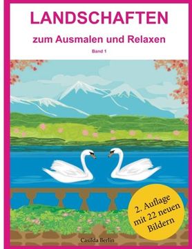 portada LANDSCHAFTEN - zum Ausmalen und Relaxen: Malbuch für Erwachsene (German Edition)