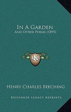 portada in a garden: and other poems (1895) (en Inglés)