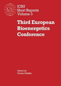 portada Third European Bioenergetics Conference: 3rd (Icsu Short Reports, vol 3) (in English)
