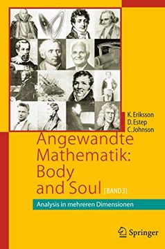 portada Angewandte Mathematik: Body and Soul: Band 3: Analysis in Mehreren Dimensionen (en Alemán)
