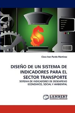 portada diseo de un sistema de indicadores para el sector transporte (en Inglés)