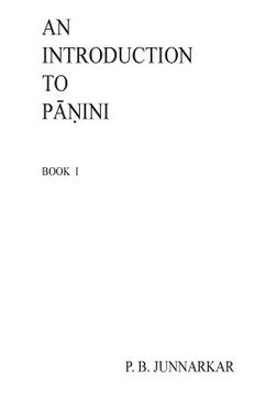 portada An Introduction to Panini: Sanskrit Grammar (en Sánscrito)