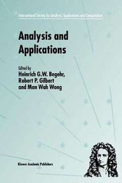 portada analysis and applications - isaac 2001 (en Inglés)