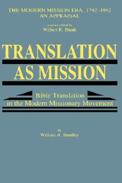 portada translation as mission (en Inglés)