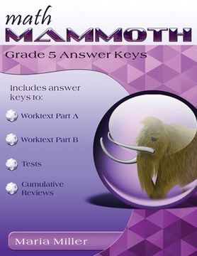 portada Math Mammoth Grade 5 Answer Keys 
