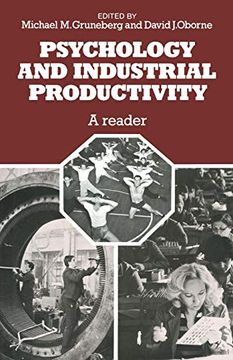 portada Psychology and Industrial Productivity: A Reader (in English)