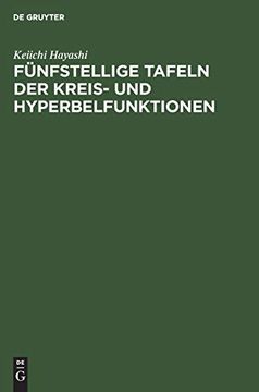 portada Fünfstellige Tafeln der Kreis- und Hyperbelfunktionen (in German)