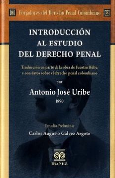 portada INTRODUCCIÓN AL ESTUDIO DEL DERECHO PENAL