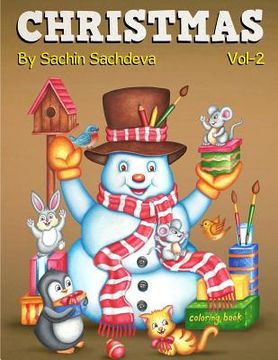 portada Christmas Coloring Book for Kids: Winter Season Book for Boys & Girls 