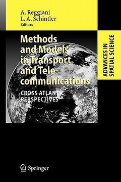 portada methods and models in transport and telecommunications: cross atlantic perspectives (en Inglés)