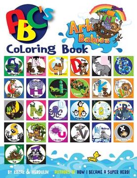 portada Ark Babies ABC's Coloring Book (en Inglés)