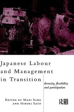 portada japanese labour and management in transition (en Inglés)