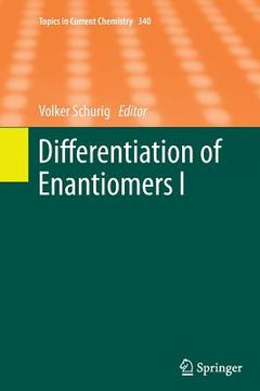 portada Differentiation of Enantiomers I (en Inglés)