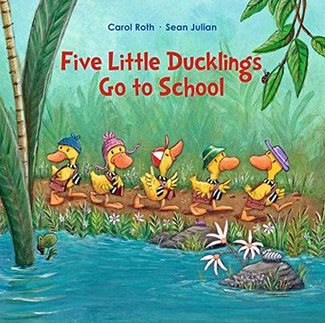 portada Five Little Ducklings go to School (en Inglés)