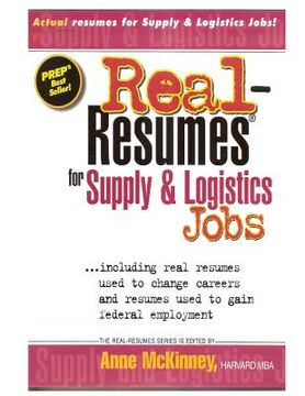 portada Real-Resumes for Supply & Logistics Jobs