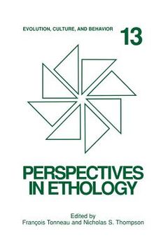 portada Perspectives in Ethology: Evolution, Culture, and Behavior (en Inglés)