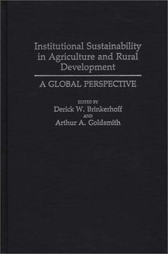 portada institutional sustainability in agriculture and rural development: a global perspective (en Inglés)